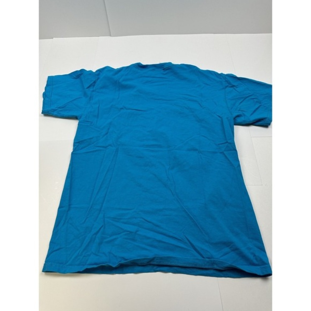 Vintage‎ 90s Disney Mickey Mouse T-Shirt Blue Large Embroidered Logo - Picture 6 of 6